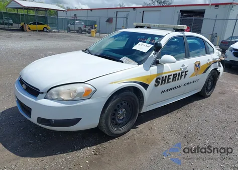 2013 Chevrolet Impala Police из США, поврежденный, VIN 2G1WD5E35D1166015
